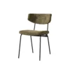 Padded Seat Dining Chair Color Olive
